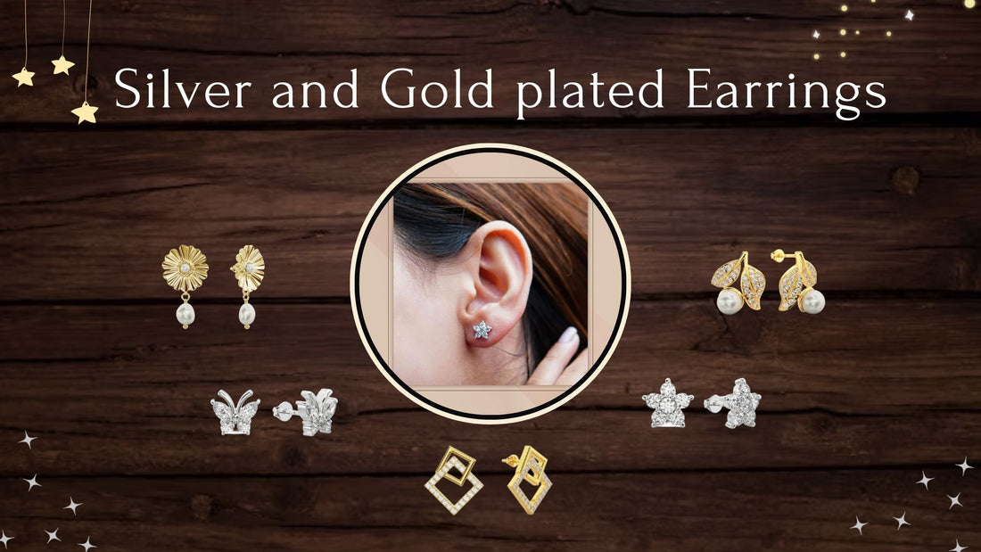 Must-Have Silver and Gold plated Earrings for Special Occasions - Silvercliv