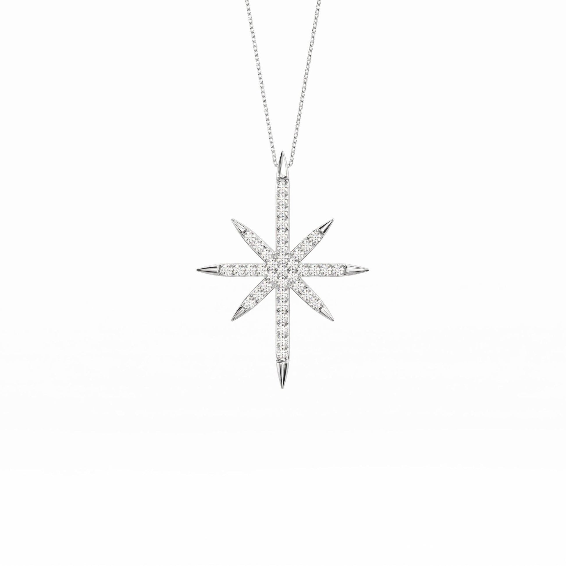 Starfish Silver Pendant - Silvercliv