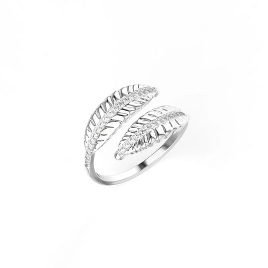 Leaf Silver Ring